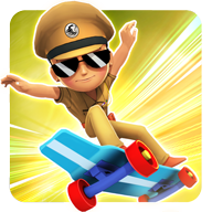 Little Singham Super Skater(汉姆酷跑)