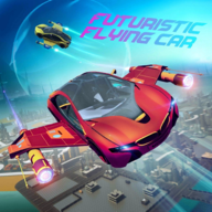 Futuristic Flying Car Racer(未来飞行赛车手免费游戏)